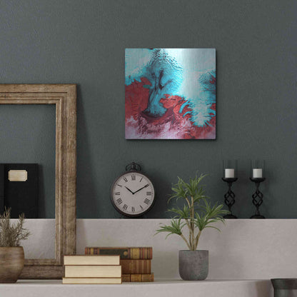 Luxe Metal Art 'Earth as Art: Vatnajokull' Metal Wall Art,12x12