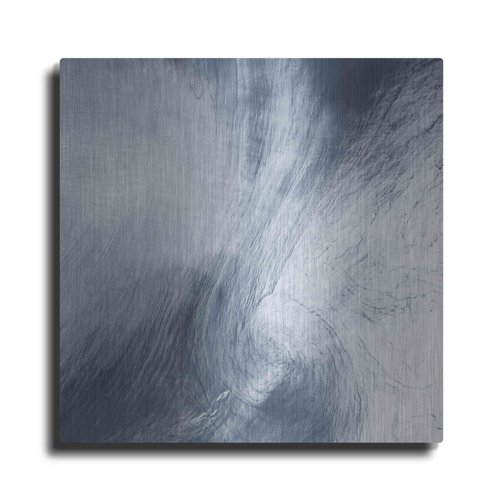 Luxe Metal Art 'Earth as Art: Whirlpool Clouds' Metal Wall Art