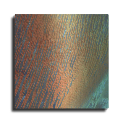 Luxe Metal Art 'Earth as Art: Desert Patterns,' Metal Wall Art