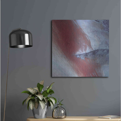 Luxe Metal Art 'Earth as Art: Empty Quarter,' Metal Wall Art,24x24