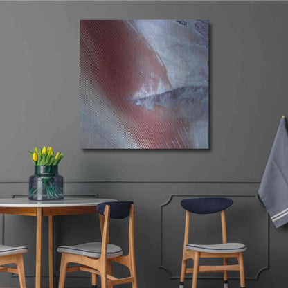 Luxe Metal Art 'Earth as Art: Empty Quarter,' Metal Wall Art,36x36