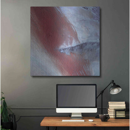 Luxe Metal Art 'Earth as Art: Empty Quarter,' Metal Wall Art,36x36