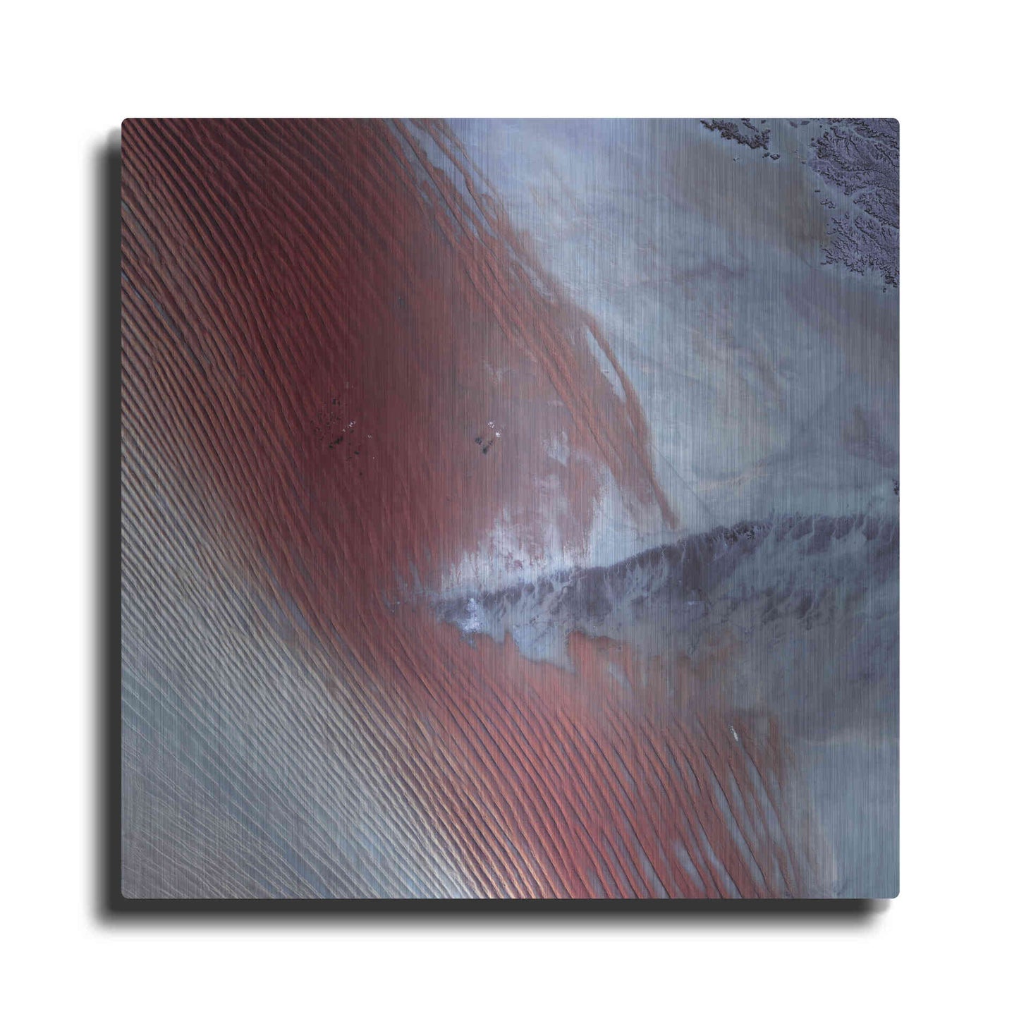 Luxe Metal Art 'Earth as Art: Empty Quarter,' Metal Wall Art