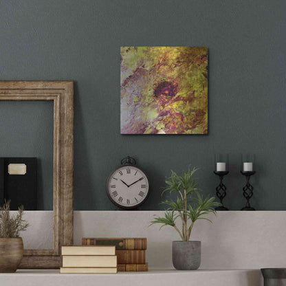 Luxe Metal Art 'Earth as Art: Erongo Massif,' Metal Wall Art,12x12