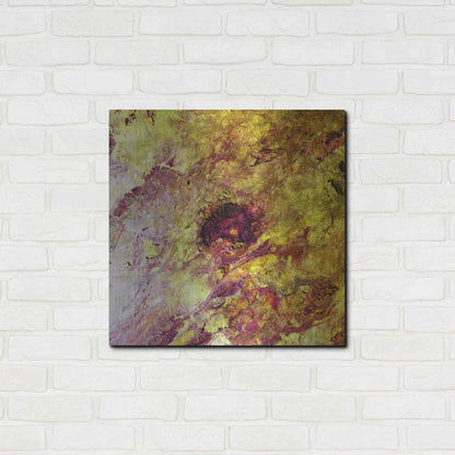 Luxe Metal Art 'Earth as Art: Erongo Massif,' Metal Wall Art,24x24