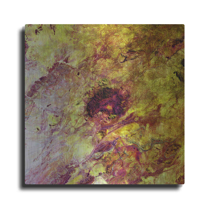 Luxe Metal Art 'Earth as Art: Erongo Massif,' Metal Wall Art