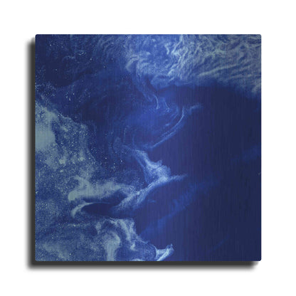 Luxe Metal Art 'Earth as Art: Ice Stars,' Metal Wall Art