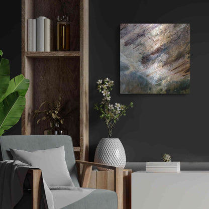 Luxe Metal Art 'Earth as Art: Impact,' Metal Wall Art,24x24