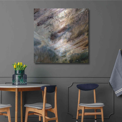 Luxe Metal Art 'Earth as Art: Impact,' Metal Wall Art,36x36