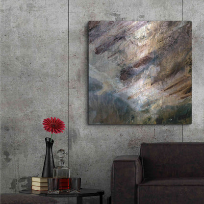 Luxe Metal Art 'Earth as Art: Impact,' Metal Wall Art,36x36