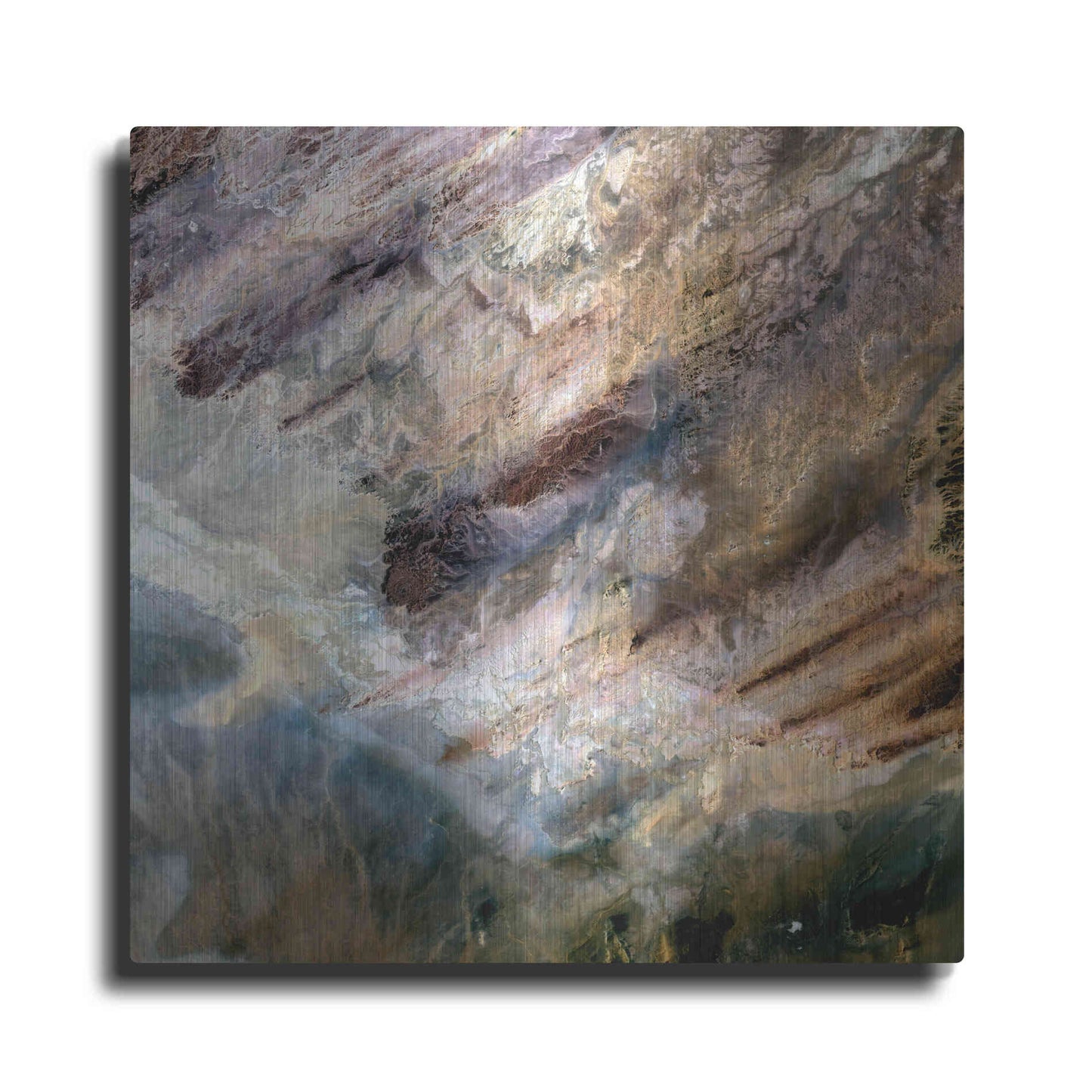 Luxe Metal Art 'Earth as Art: Impact,' Metal Wall Art