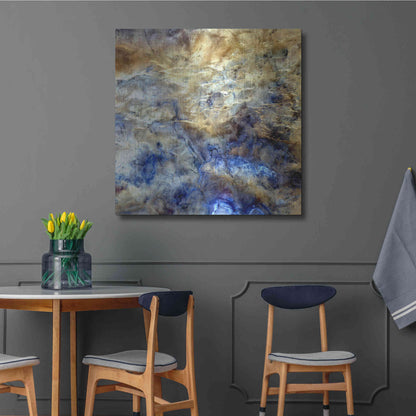 Luxe Metal Art 'Earth as Art: No Man's Land,' Metal Wall Art,36x36