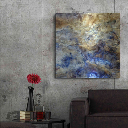 Luxe Metal Art 'Earth as Art: No Man's Land,' Metal Wall Art,36x36