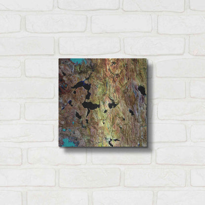 Luxe Metal Art 'Earth as Art: Roof of the World,' Metal Wall Art,12x12