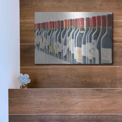 Luxe Metal Art 'Splendid Reds' by Marco Fabiano, Metal Wall Art,16x12