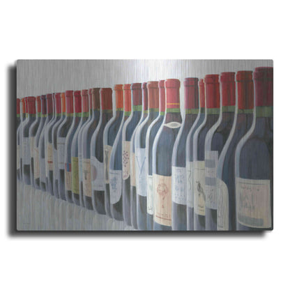 Luxe Metal Art 'Splendid Reds' by Marco Fabiano, Metal Wall Art