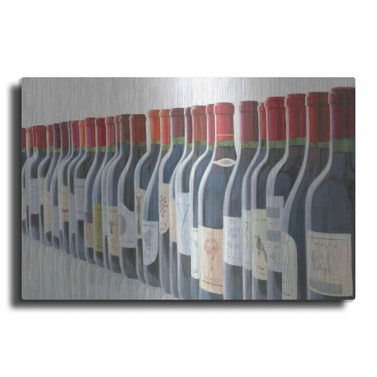 Luxe Metal Art 'Splendid Reds' by Marco Fabiano, Metal Wall Art