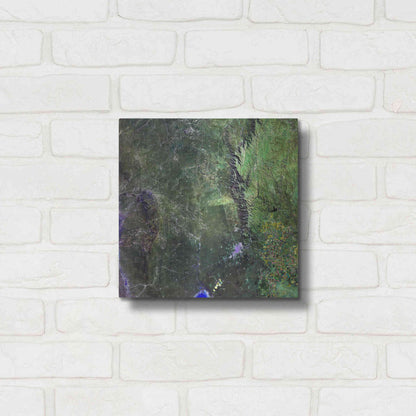 Luxe Metal Art 'Earth as Art: San Luis,' Metal Wall Art,12x12