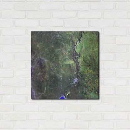 Luxe Metal Art 'Earth as Art: San Luis,' Metal Wall Art,24x24