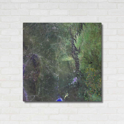 Luxe Metal Art 'Earth as Art: San Luis,' Metal Wall Art,36x36