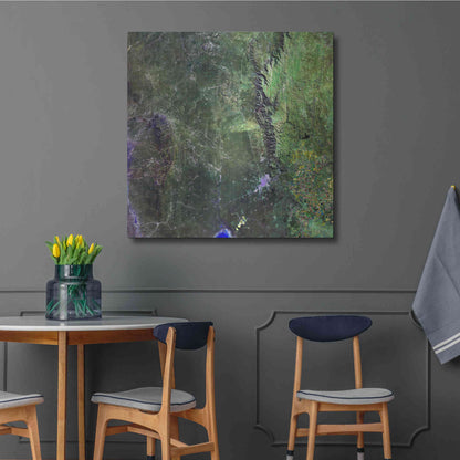 Luxe Metal Art 'Earth as Art: San Luis,' Metal Wall Art,36x36