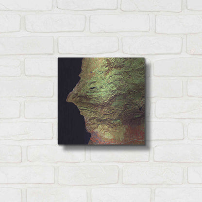 Luxe Metal Art 'Earth as Art: Earth Selfie,' Metal Wall Art,12x12