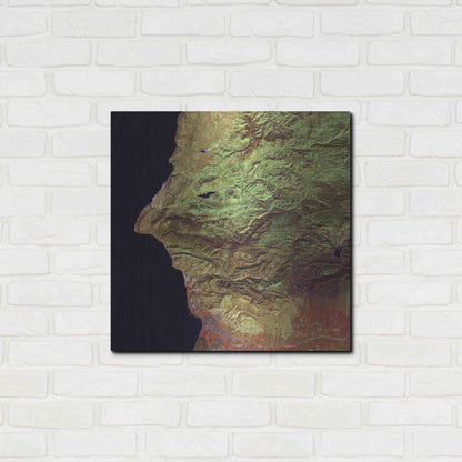 Luxe Metal Art 'Earth as Art: Earth Selfie,' Metal Wall Art,24x24