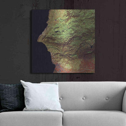 Luxe Metal Art 'Earth as Art: Earth Selfie,' Metal Wall Art,36x36