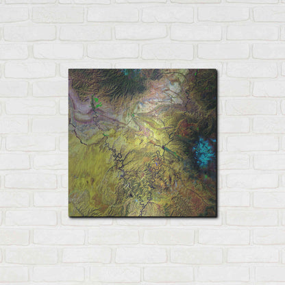Luxe Metal Art 'Earth as Art: Canyonlands,' Metal Wall Art,24x24