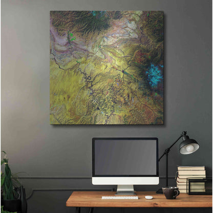Luxe Metal Art 'Earth as Art: Canyonlands,' Metal Wall Art,36x36