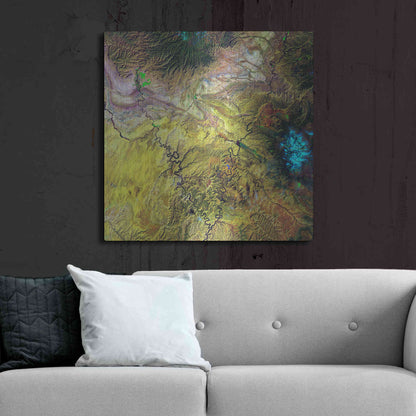 Luxe Metal Art 'Earth as Art: Canyonlands,' Metal Wall Art,36x36