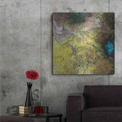 Luxe Metal Art 'Earth as Art: Canyonlands,' Metal Wall Art,36x36