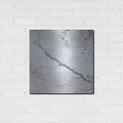Luxe Metal Art 'Earth as Art: Bleak Midwinter,' Metal Wall Art,24x24