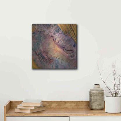 Luxe Metal Art 'Earth as Art: Expressions in the Desert,' Metal Wall Art,12x12