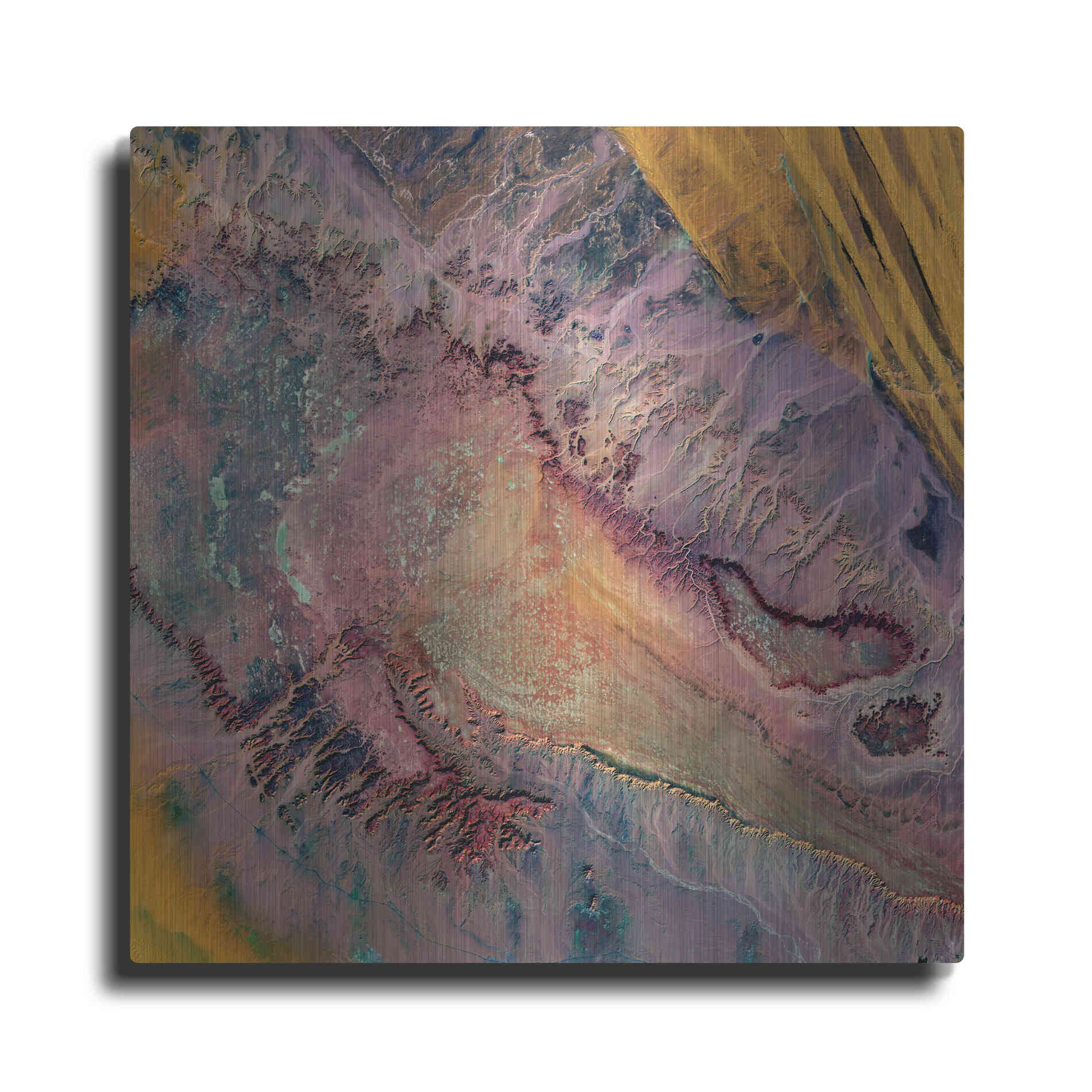 Luxe Metal Art 'Earth as Art: Expressions in the Desert,' Metal Wall Art