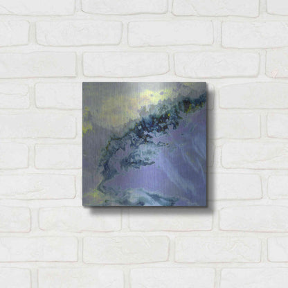 Luxe Metal Art 'Earth as Art: Lurking Madness,' Metal Wall Art,12x12