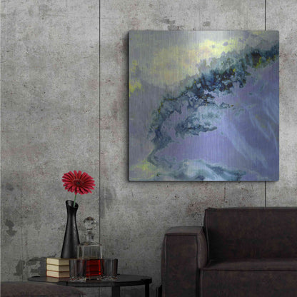 Luxe Metal Art 'Earth as Art: Lurking Madness,' Metal Wall Art,36x36