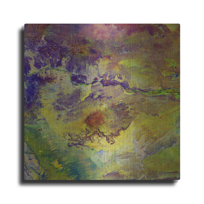 Luxe Metal Art 'Earth as Art: Sabotage,' Metal Wall Art