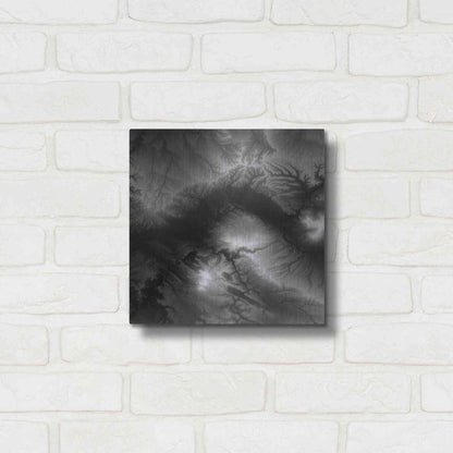 Luxe Metal Art 'Earth as Art: Tantibus,' Metal Wall Art,12x12