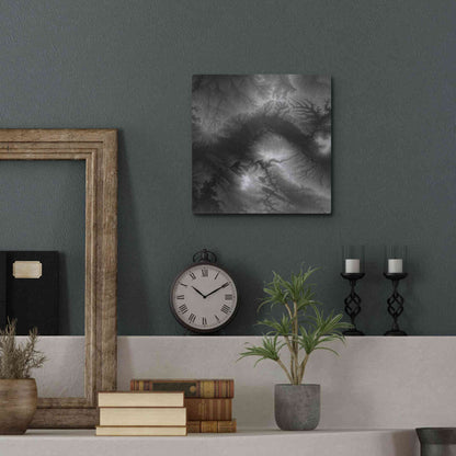 Luxe Metal Art 'Earth as Art: Tantibus,' Metal Wall Art,12x12