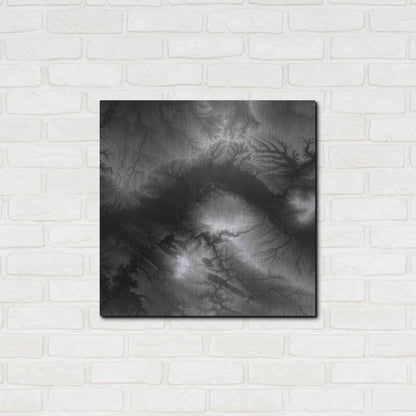 Luxe Metal Art 'Earth as Art: Tantibus,' Metal Wall Art,24x24