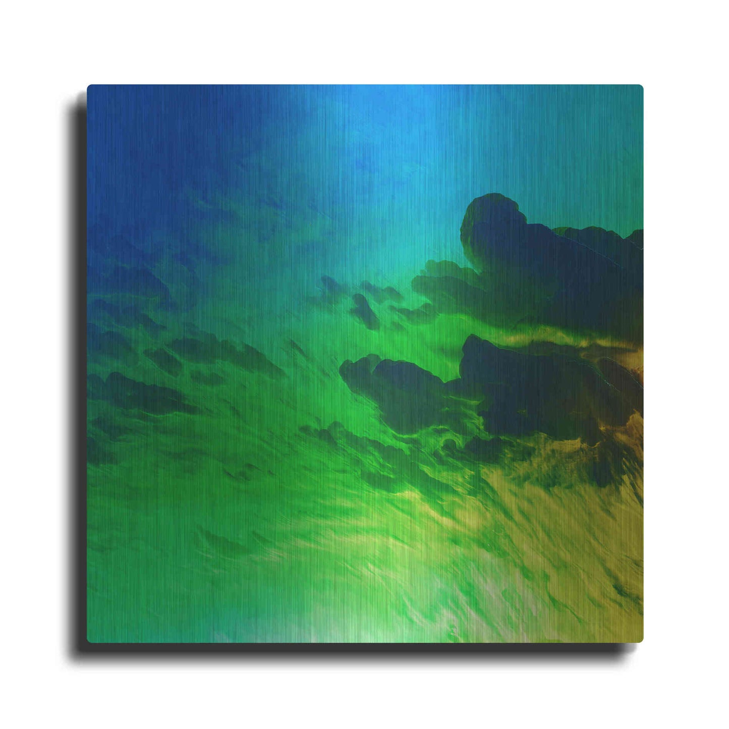 Luxe Metal Art 'Earth as Art: Luminescence,' Metal Wall Art