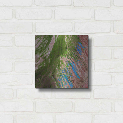 Luxe Metal Art 'Earth as Art: Painting the Desert,' Metal Wall Art,12x12