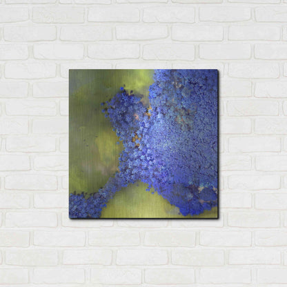 Luxe Metal Art 'Earth as Art: Palmyra,' Metal Wall Art,24x24