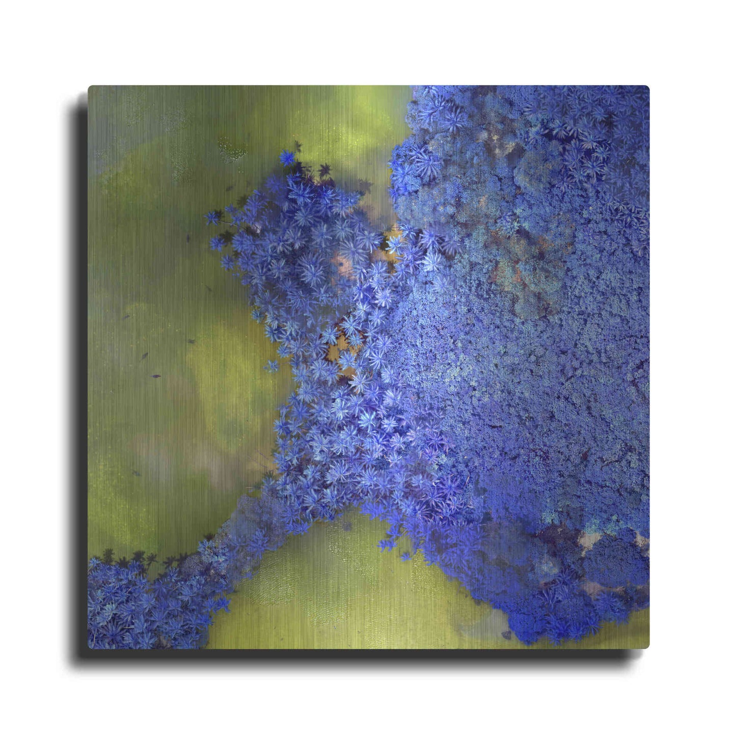 Luxe Metal Art 'Earth as Art: Palmyra,' Metal Wall Art