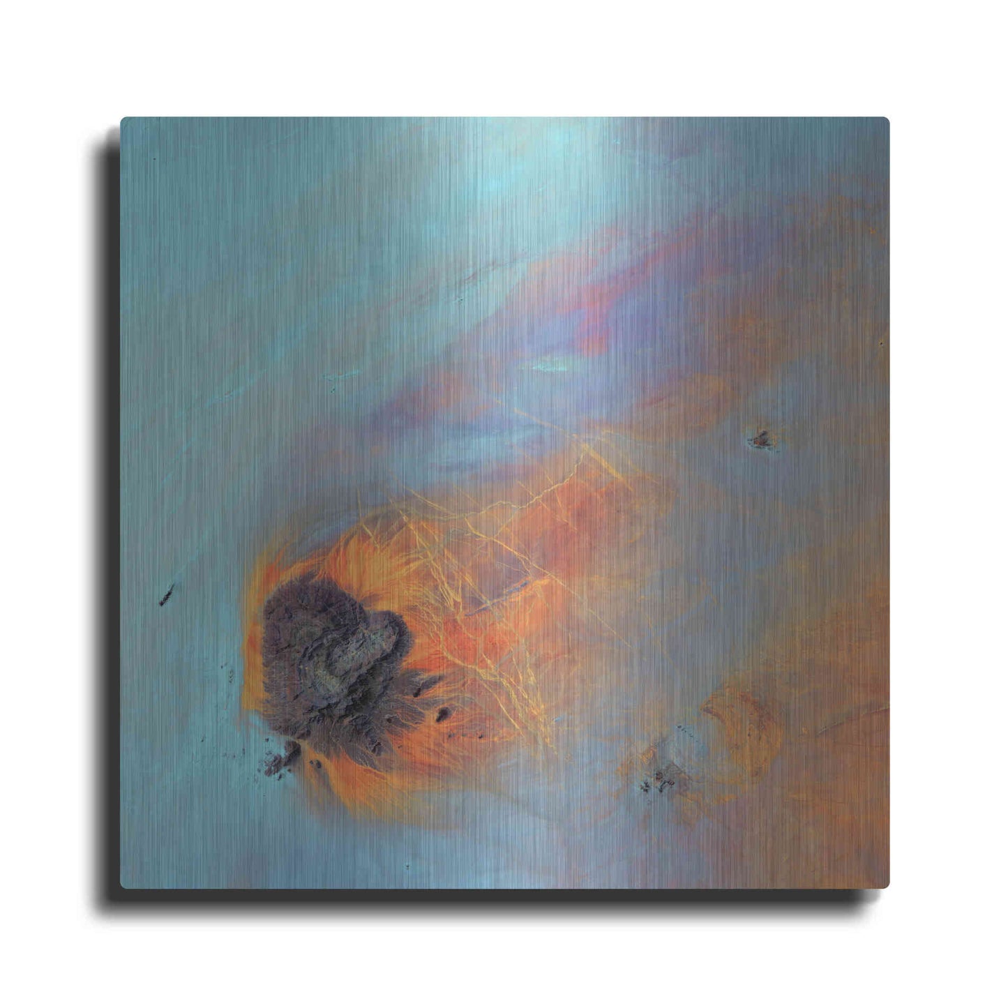 Luxe Metal Art 'Earth as Art: Re-Entry,' Metal Wall Art