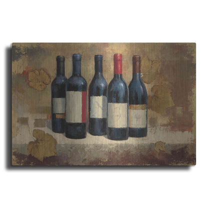 Luxe Metal Art 'Napa Reserve' by James Wiens, Metal Wall Art