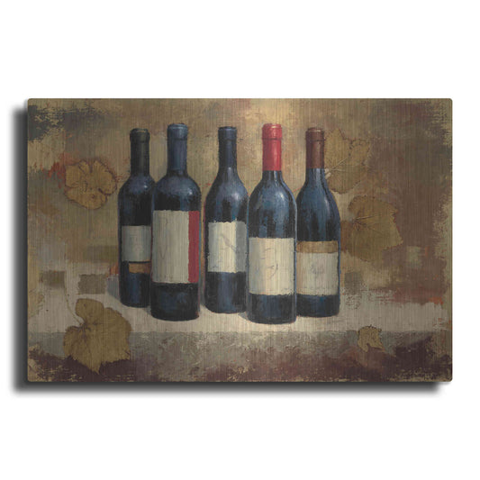 Luxe Metal Art 'Napa Reserve' by James Wiens, Metal Wall Art