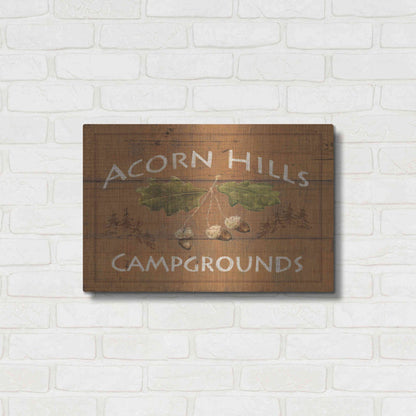Luxe Metal Art 'Lodge Signs I' by James Wiens, Metal Wall Art,24x16