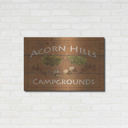 Luxe Metal Art 'Lodge Signs I' by James Wiens, Metal Wall Art,36x24